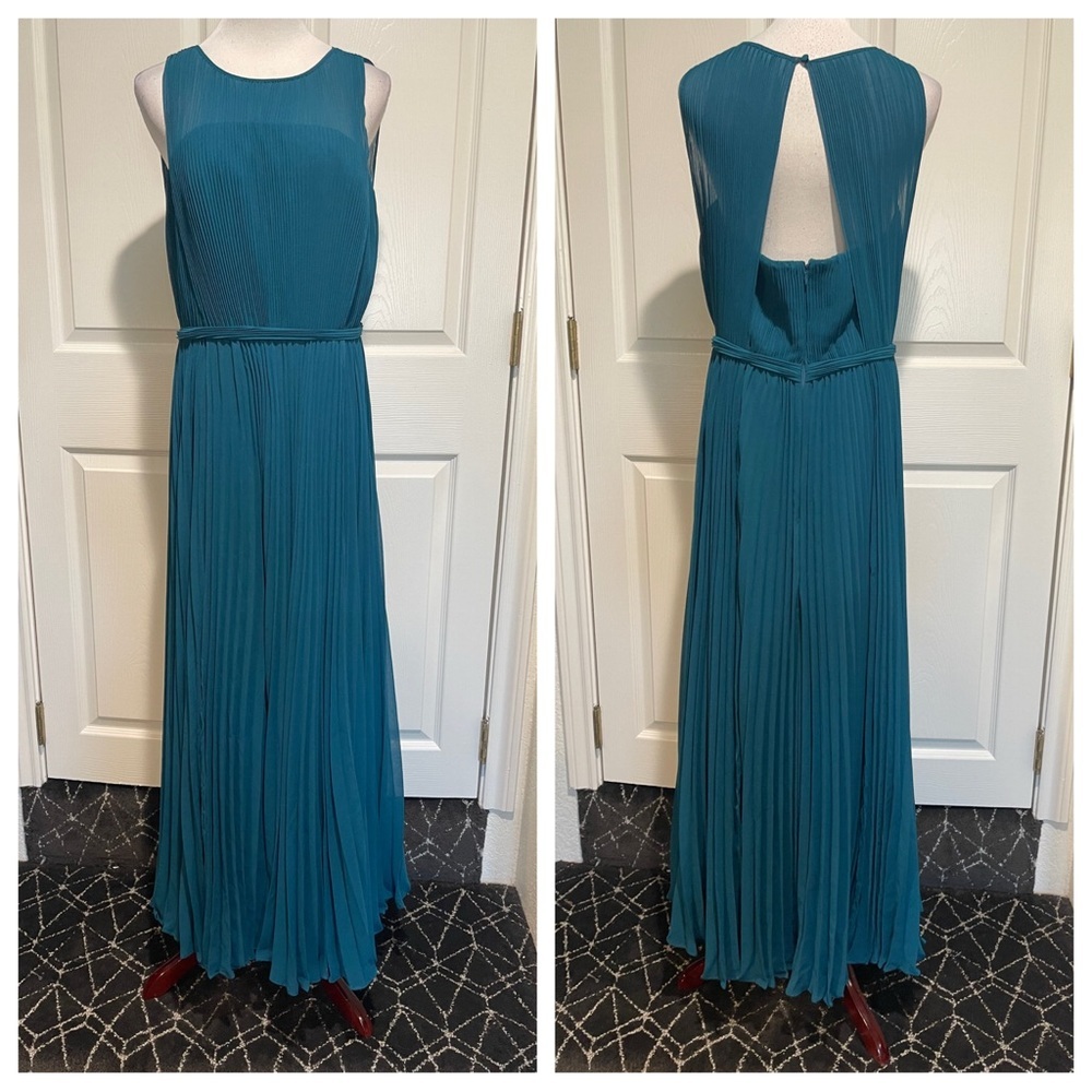 Fame and Partners pleated maxi dress